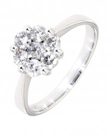 CLUSTER DIAMOND RING (TR347)