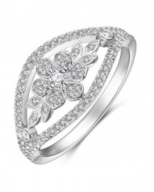FLORAL STYLE DIAMOND RING (TR3486)