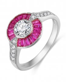RUBY DIAMOND RING (TR3553)