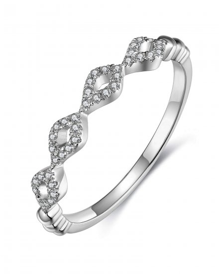 KITE SHAPE DIAMOND BAND (TR3572)