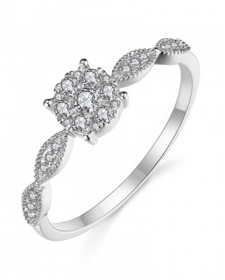 CLUSTER DIAMOND RING (TR3581)