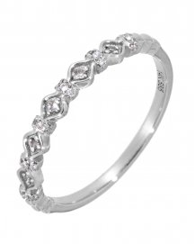 LEAF STYLE DIAMOND BAND (TR3597)