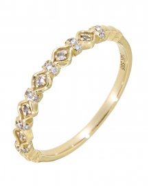 LEAF STYLE DIAMOND BAND (TR3597)
