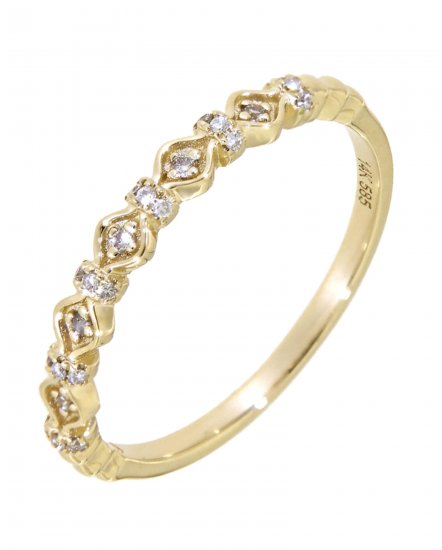 LEAF STYLE DIAMOND BAND (TR3597)
