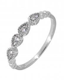 PEAR STYLE DIAMOND BAND (TR3600)