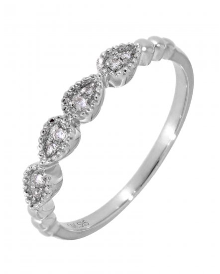 PEAR STYLE DIAMOND BAND (TR3600)