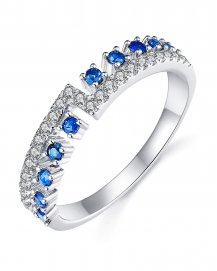 SAPPHIRE DIAMOND BAND (TR3610)