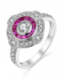 RUBY DIAMOND RING (TR3746)