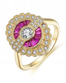 RUBY DIAMOND RING (TR3783)