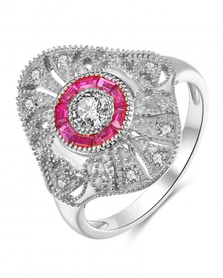 RUBY DIAMOND RING (TR3824)