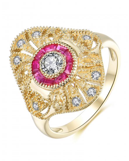 RUBY DIAMOND RING (TR3824)