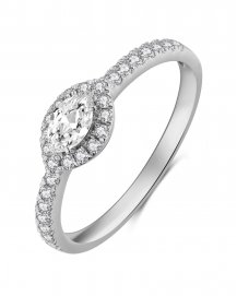 MARQUISE DIAMOND ENGAGEMENT RING (TR3844)