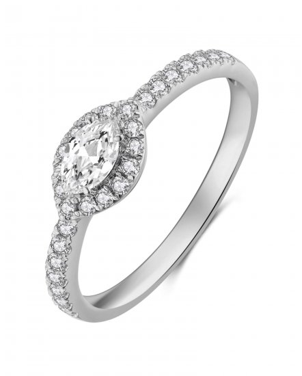 MARQUISE DIAMOND ENGAGEMENT RING (TR3844)