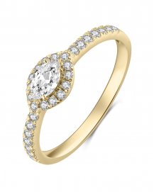 MARQUISE DIAMOND ENGAGEMENT RING (TR3844)
