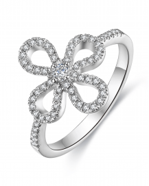 CLOVER STYLE DIAMOND RING (TR3888)