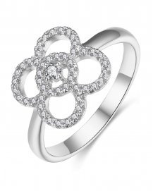 CLOVER STYLE DIAMOND RING (TR3889)