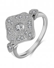 SQUARE DIAMOND RING (TR3905)