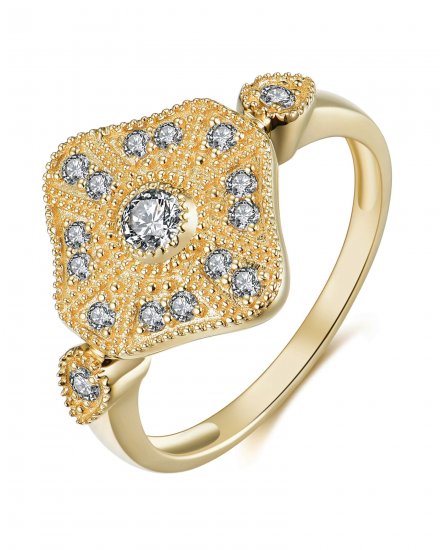 SQUARE DIAMOND RING (TR3905)