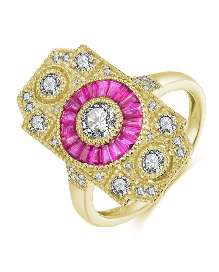 RUBY DIAMOND RING (TR4194)