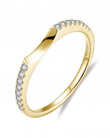 CURVED STYLE DIAMOND BAND (TR4239)