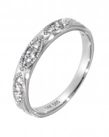 MARQUISE STYLE DIAMOND BAND (TR4251)