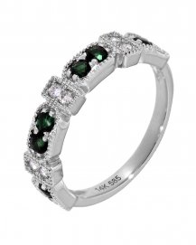 EMERALD DIAMOND BAND (TR4253)