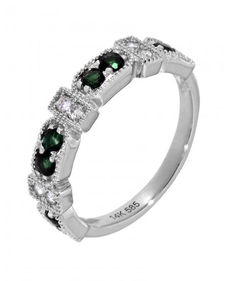 EMERALD DIAMOND BAND (TR4253)