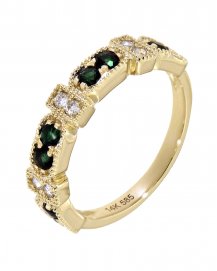 EMERALD DIAMOND BAND (TR4253)