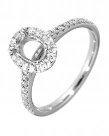 SEMI MOUNT DIAMOND ENGAGEMENT RING (TR4277)