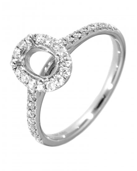 SEMI MOUNT DIAMOND ENGAGEMENT RING (TR4277)