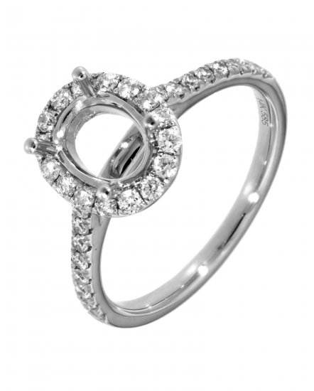 SEMI MOUNT DIAMOND ENGAGEMENT RING (TR4278)