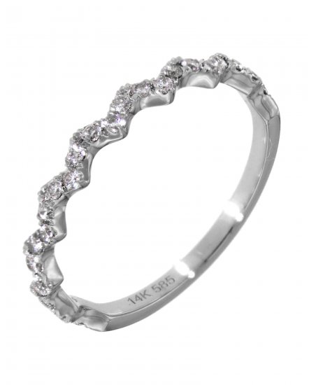 WAVY STYLE DIAMOND BAND (TR4339)