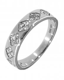 KITE STYLE DIAMOND BAND (TR4341)