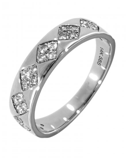 KITE STYLE DIAMOND BAND (TR4341)