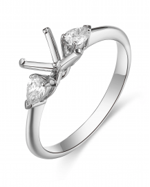 SEMI MOUNT DIAMOND ENGAGEMENT RING (TR4399)