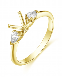 SEMI MOUNT DIAMOND ENGAGEMENT RING (TR4399)