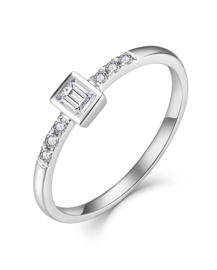 BAGUETTE DIAMOND RING (TR4554)