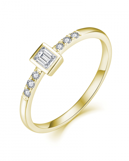 BAGUETTE DIAMOND RING (TR4554)