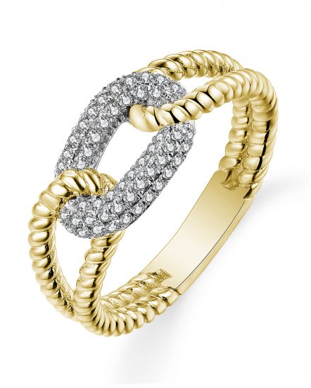 LINK STYLE DIAMOND RING (TR4863)