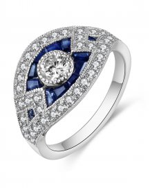 SAPPHIRE DIAMOND RING (TR5005)