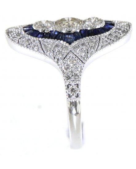 SAPPHIRE DIAMOND RING (TR5041)
