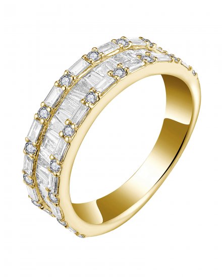 BAGUETTE DIAMOND BAND (TR5787)