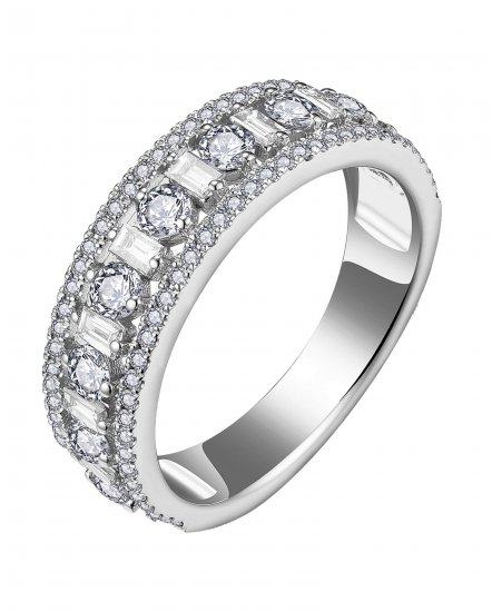 BAGUETTE DIAMOND BAND (TR5788)