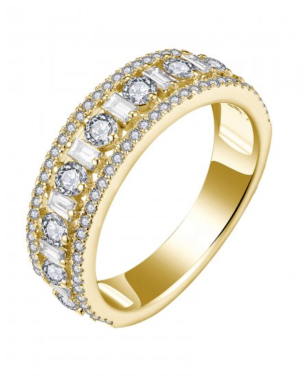 BAGUETTE DIAMOND BAND (TR5788)