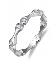 WAVY STYLE DIAMOND BAND (TR5803)