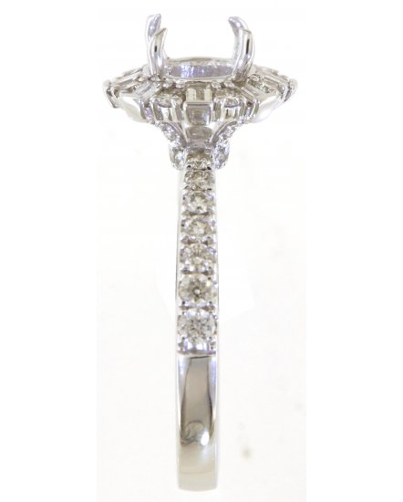 SEMI MOUNT DIAMOND ENGAGEMENT RING (TR5825)