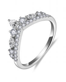 CURVED STYLE DIAMOND BAND (TR5836)