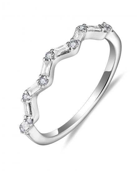 BAGUETTE DIAMOND BAND (TR5845)