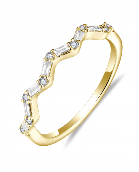 BAGUETTE DIAMOND BAND (TR5845)