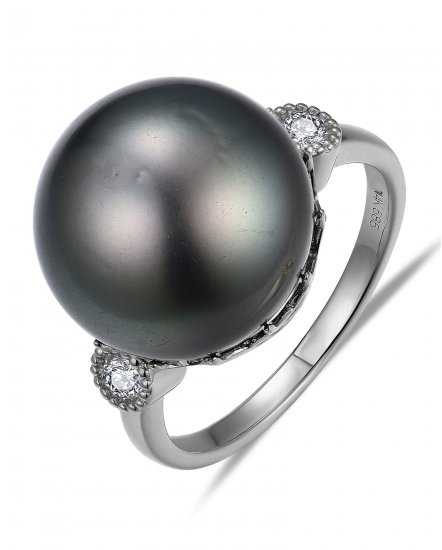 PEARL DIAMOND RING (TR6172)